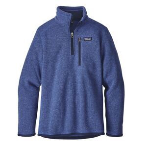 NWOT Patagonia better sweater boys 1/4 zip, $98 Sz 12  B38